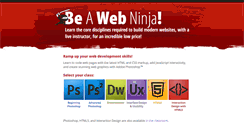 Desktop Screenshot of beawebninja.com
